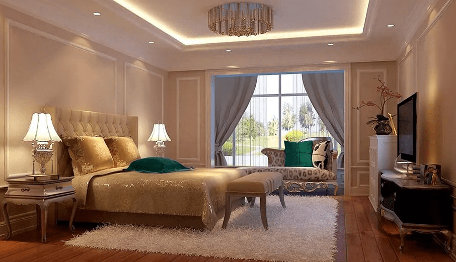 Thiết Kế Nội Thất Phòng Ngủ Tân Cổ Điển Thiết kế phòng ngủ tân cổ điển