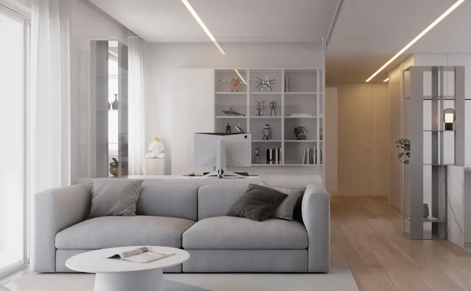 Thiết Kế Phòng Khách Tối Giản Thiết kế phòng khách tối giản đẹp