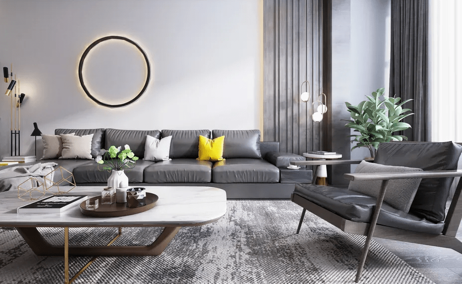 Thiết Kế Phòng Khách Tối Giản Thiết kế phòng khách tối giản