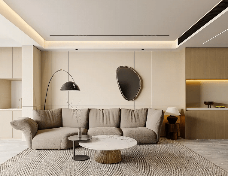 Thiết Kế Phòng Khách Tối Giản Thiết kế phòng khách tối giản