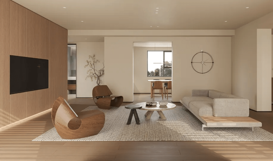 Thiết Kế Phòng Khách Tối Giản Thiết kế phòng khách tối giản