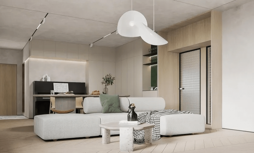 Thiết Kế Phòng Khách Tối Giản Mẫu phòng khách tối giản đẹp