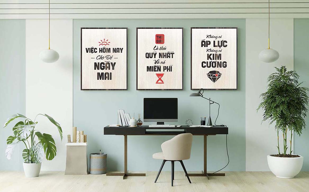 thiết kế phòng làm việc tại nhà Thiết kế phòng làm việc phù hợp với tính chất công việc