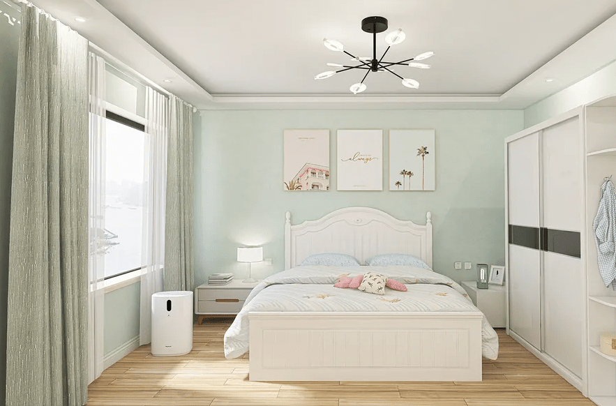 Thiết Kế Phòng Ngủ Vợ Chồng Mẫu phòng ngủ nhẹ nhàng