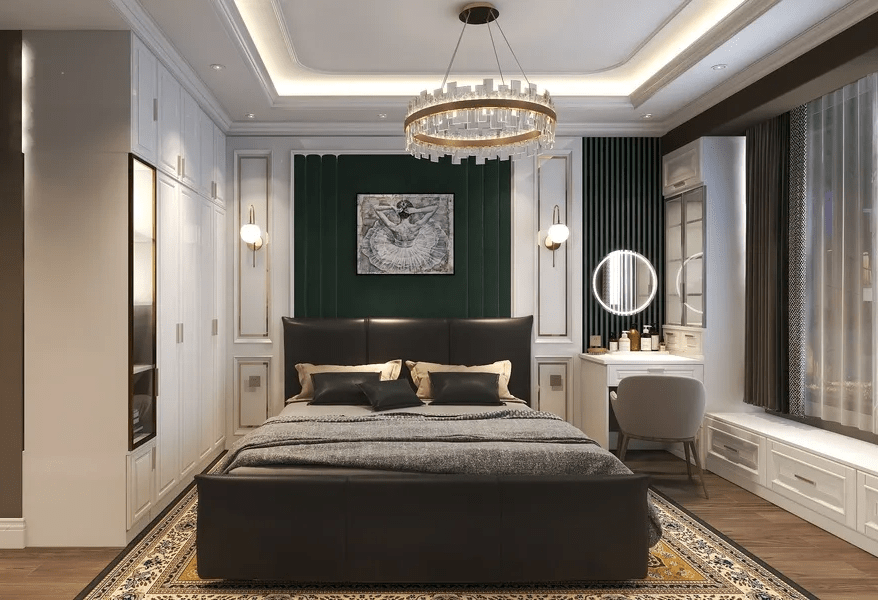 Thiết Kế Phòng Ngủ Vợ Chồng Phòng ngủ vợ chồng luxury