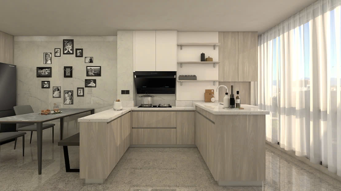 Tủ Bếp Chung Cư