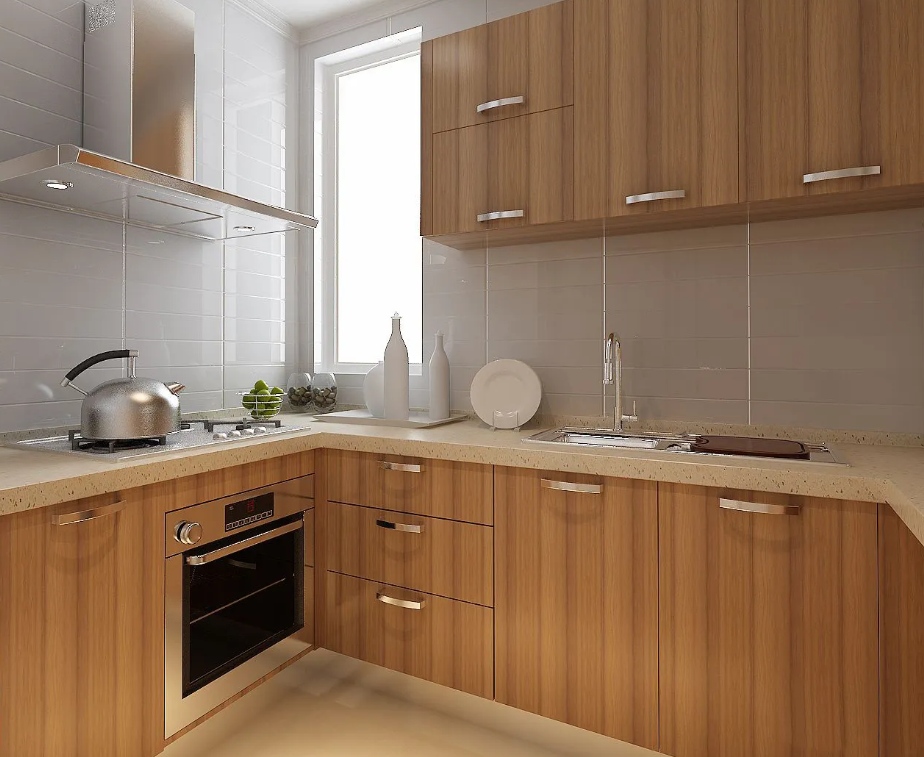 tủ bếp gỗ mdff