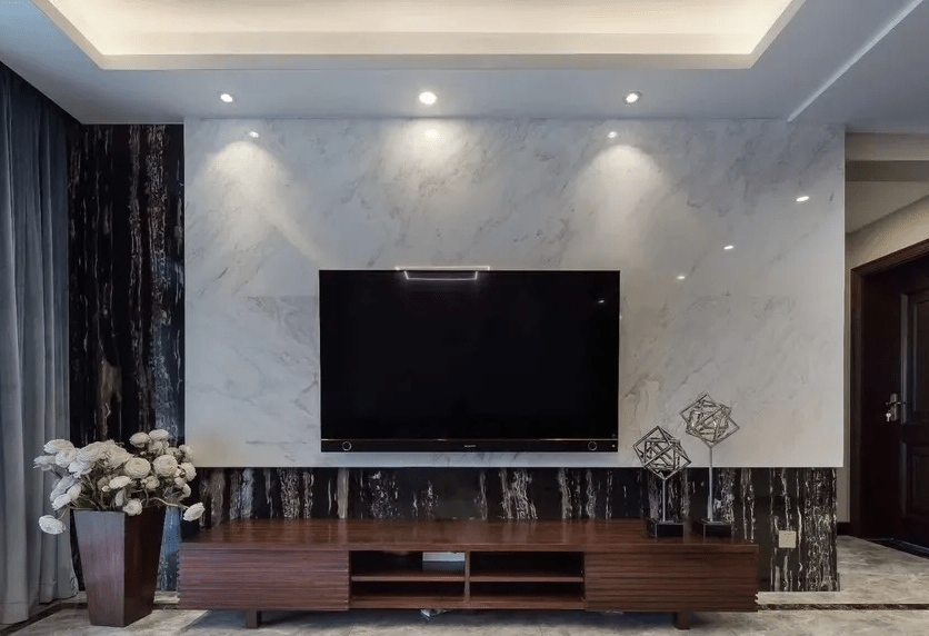 Vách ốp tường phòng khách