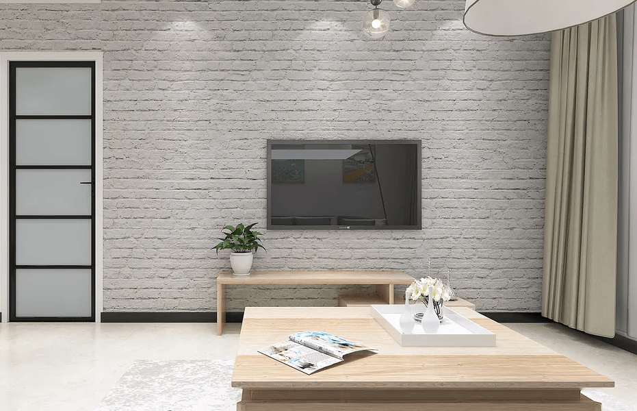 Vách ốp tường phòng khách