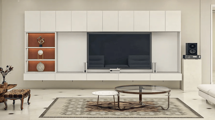 Mẫu vách ốp tường phòng khách