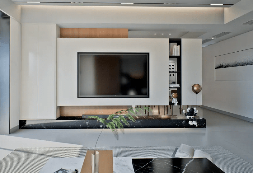 Ốp tường phòng khách 