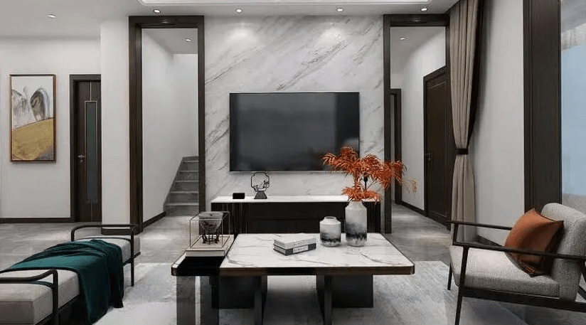 Ốp tường phòng khách đẹp