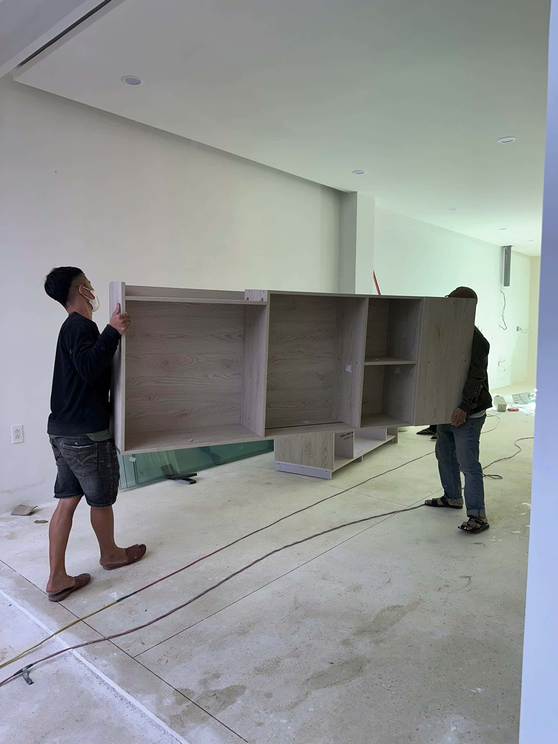 thi công nội thất gỗ tự nhiên Lưu ý bề mặt gỗ trong quá trình vận chuyển