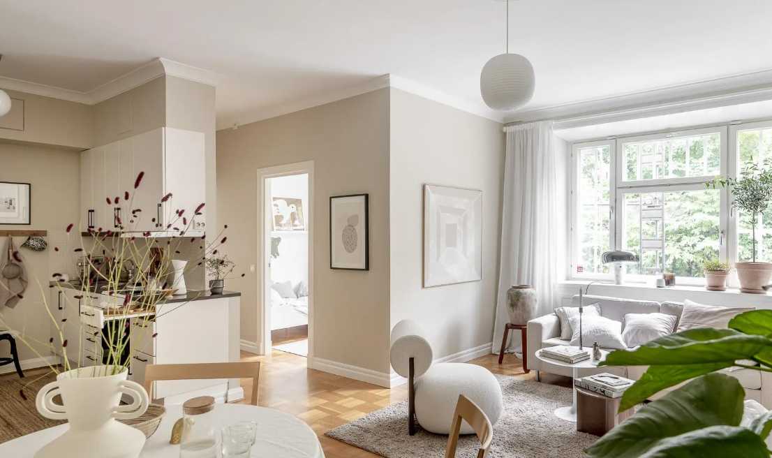  Chung Cư 60m2 Theo Phong Cách Bắc Âu