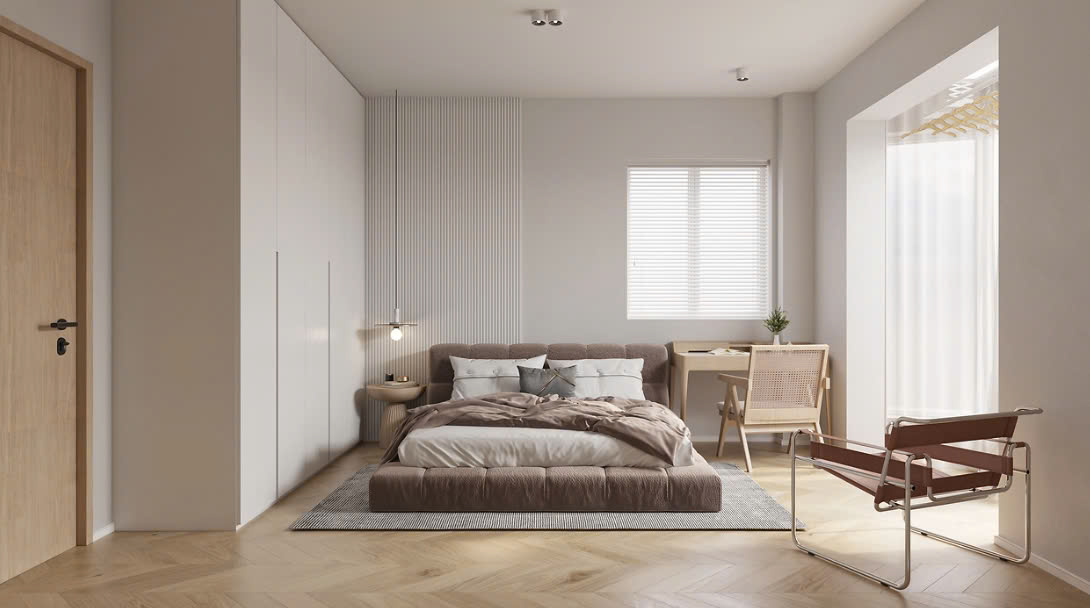 combo phòng ngủ gỗ công nghiệp