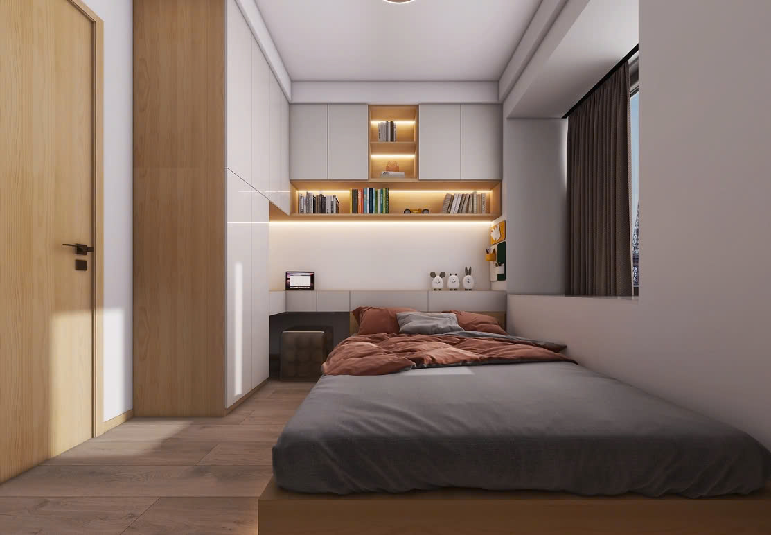 Nội Thất Phòng Ngủ Gỗ Công Nghiệp