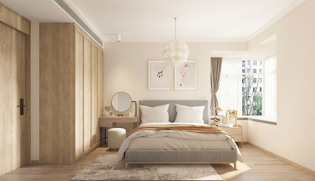 Nội Thất Phòng Ngủ Gỗ Công Nghiệp