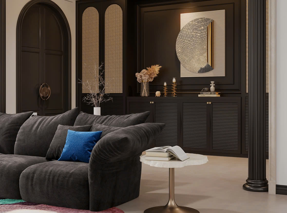 Phòng Khách Indochine phòng khách thiết kế indochine