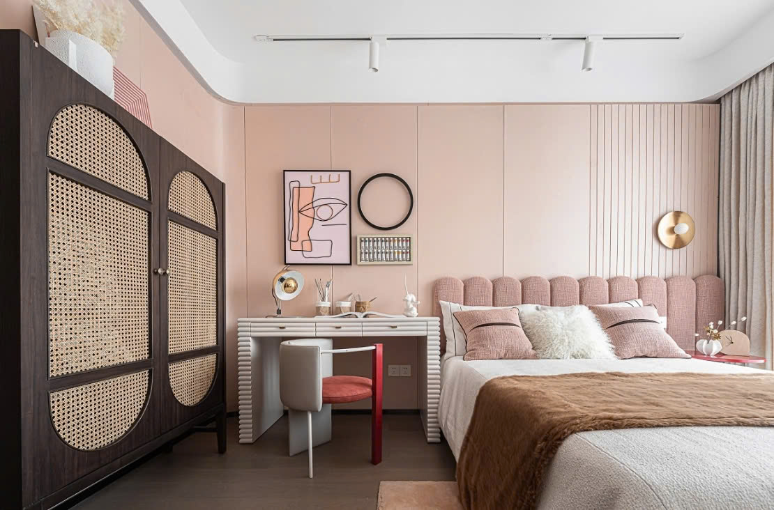 thiết kế phòng ngủ bé gái