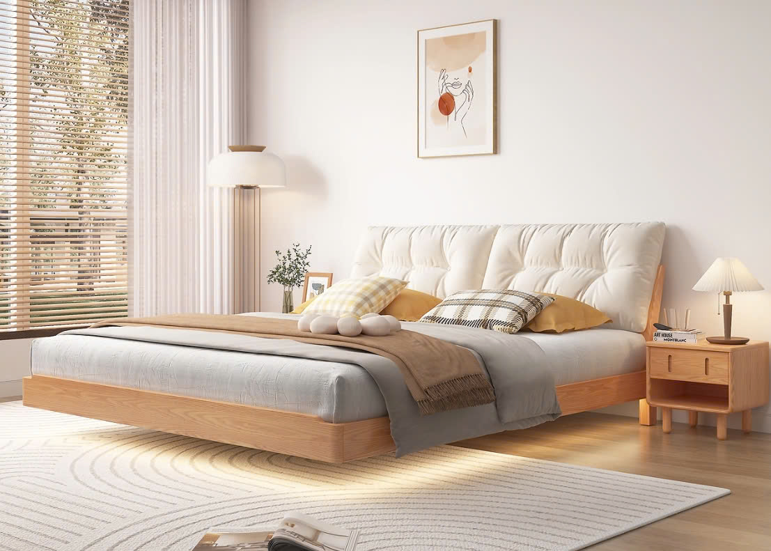 Phòng Ngủ Gỗ Tự Nhiên Thiết kế nội thất gỗ tự nhiên