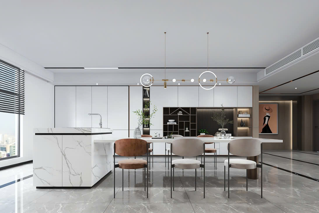 thiết kế nhà bếp không gian mở nhà bếp không gian mở