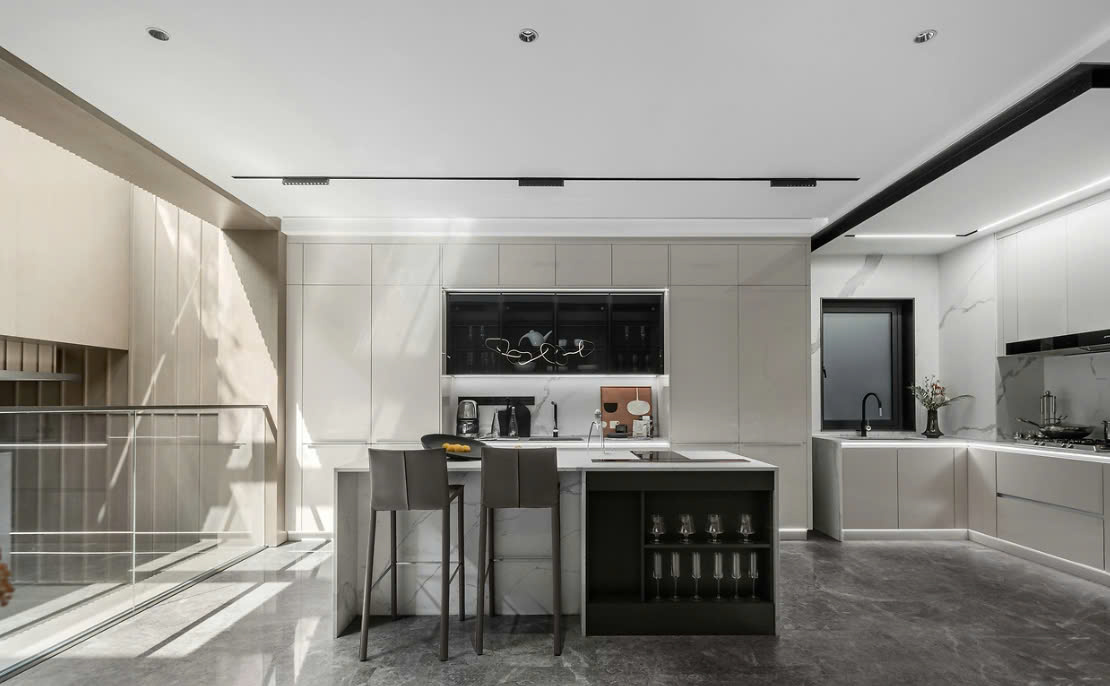 thiết kế nhà bếp không gian mở thiết kế nội thất nhà bếp