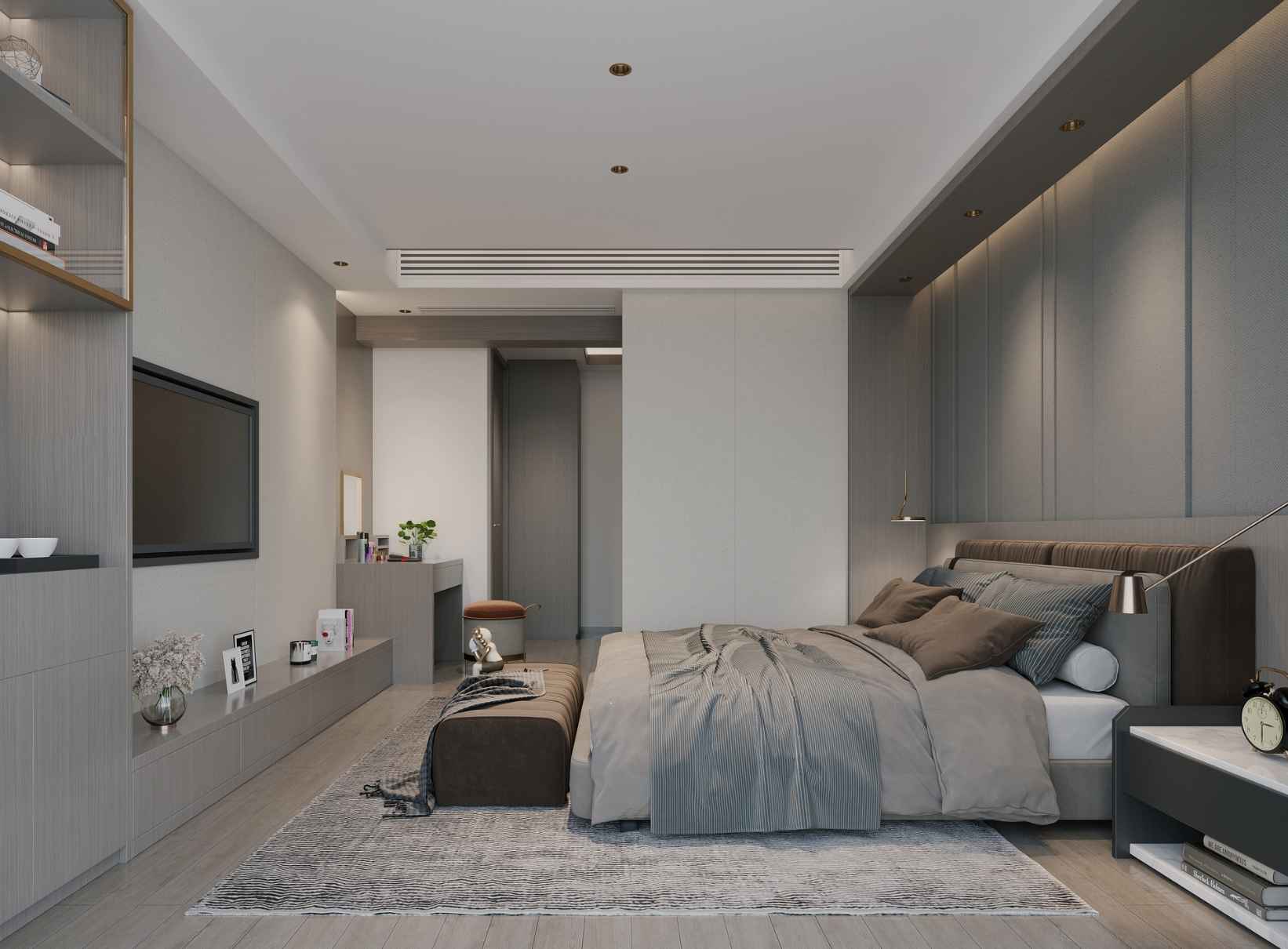 Thiết Kế Phòng Ngủ Nhà Cấp 4 Thiết Kế Phòng Ngủ phong cách tối giản