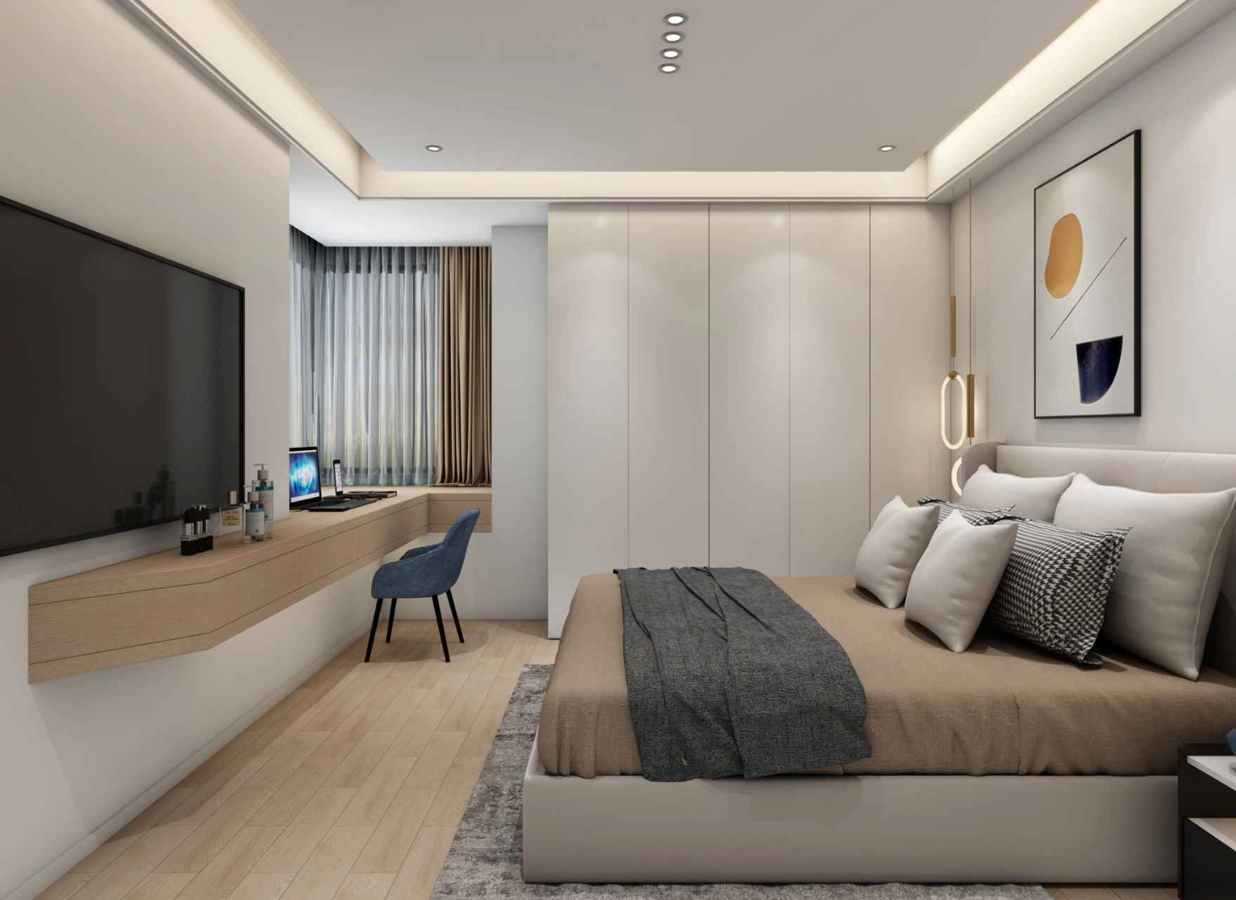 Thiết Kế Phòng Ngủ Nhà Cấp 4