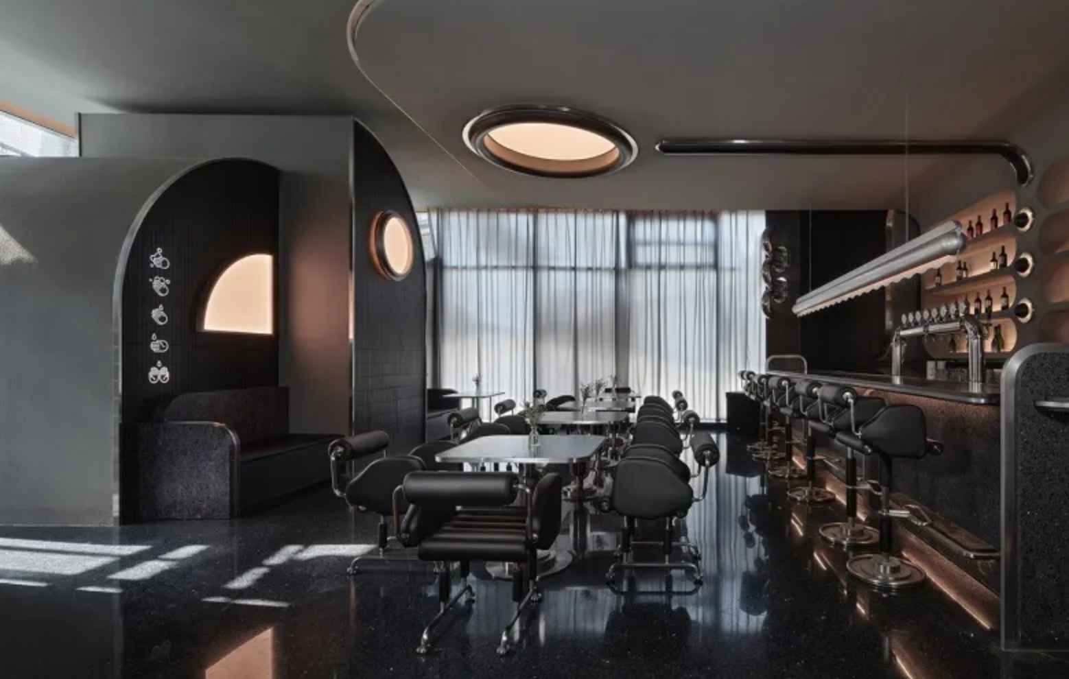 Thiết Kế Quầy Bar Quán Cà Phê Phong Cách Hiện Đại