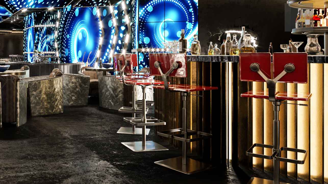  Thiết Kế Quầy Bar Quán Cafe Bằng Inox