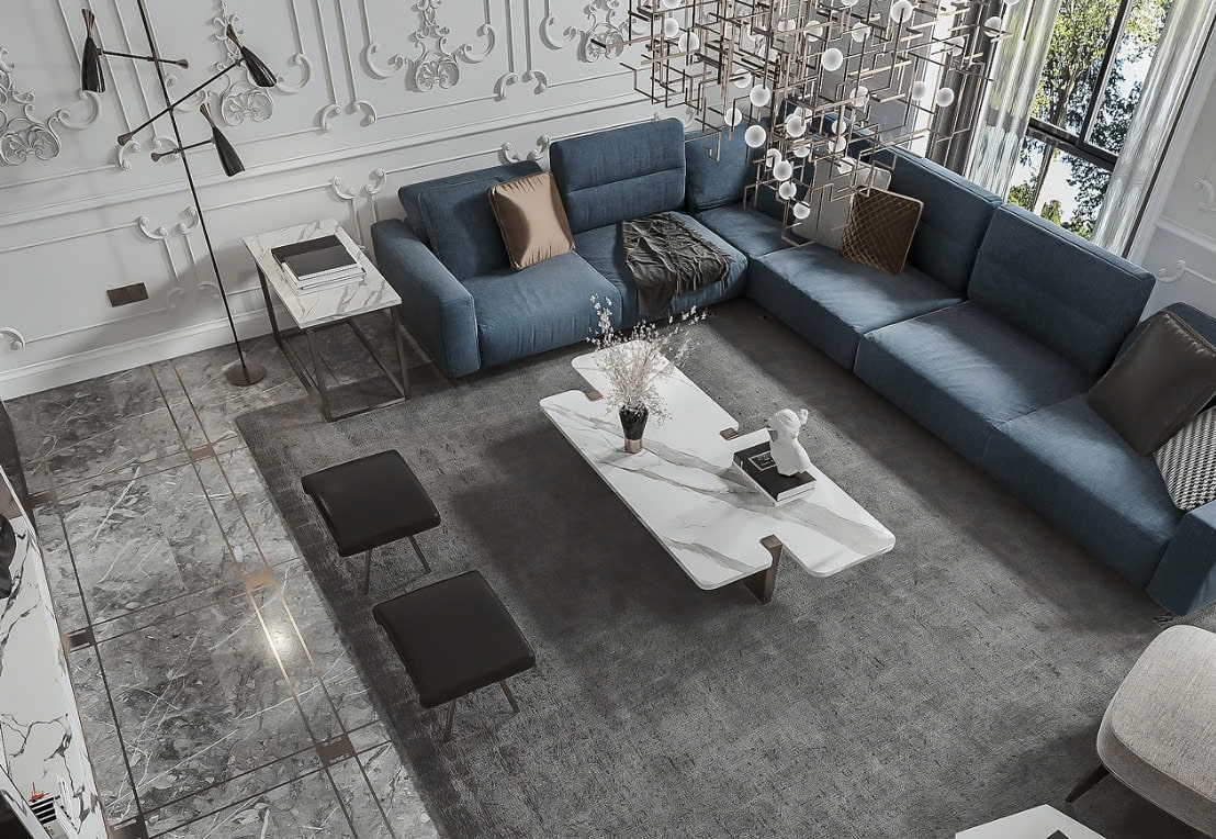 Chung Cư Tân Cổ Điển nội thất căn hộ tân cổ điển