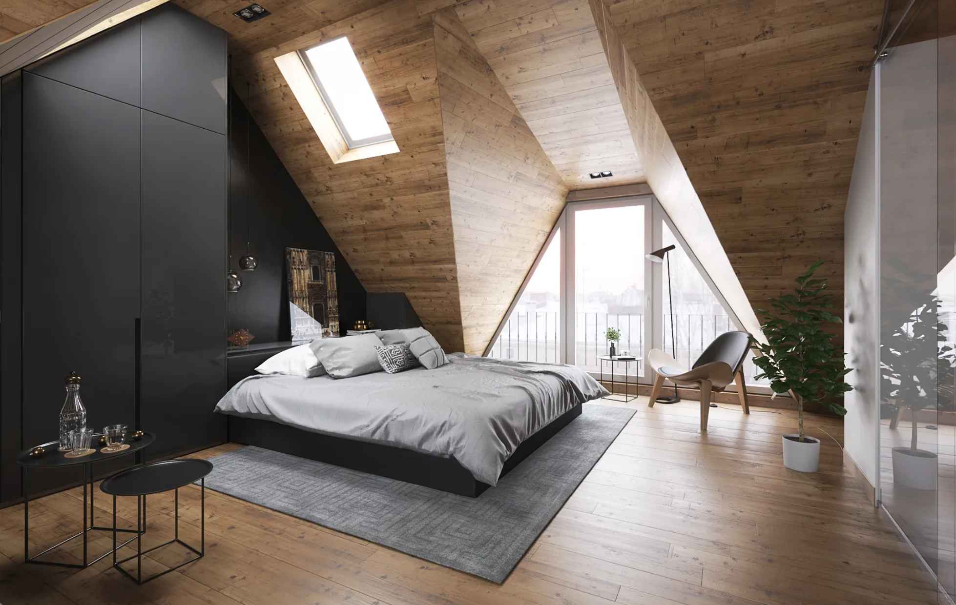 Lợi Ích Thiết Kế Phòng Ngủ Gác Mái