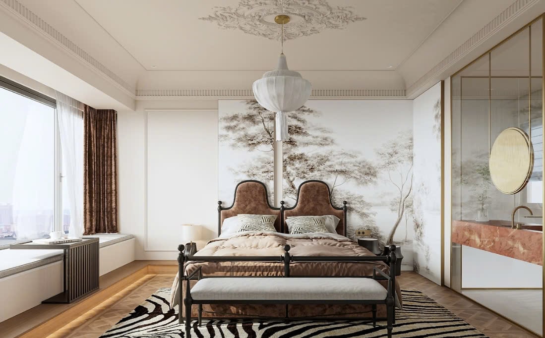 thiết kế Indochine nhà phố