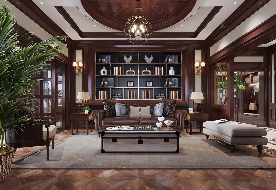 Nhà Phố Phong Cách Indochine