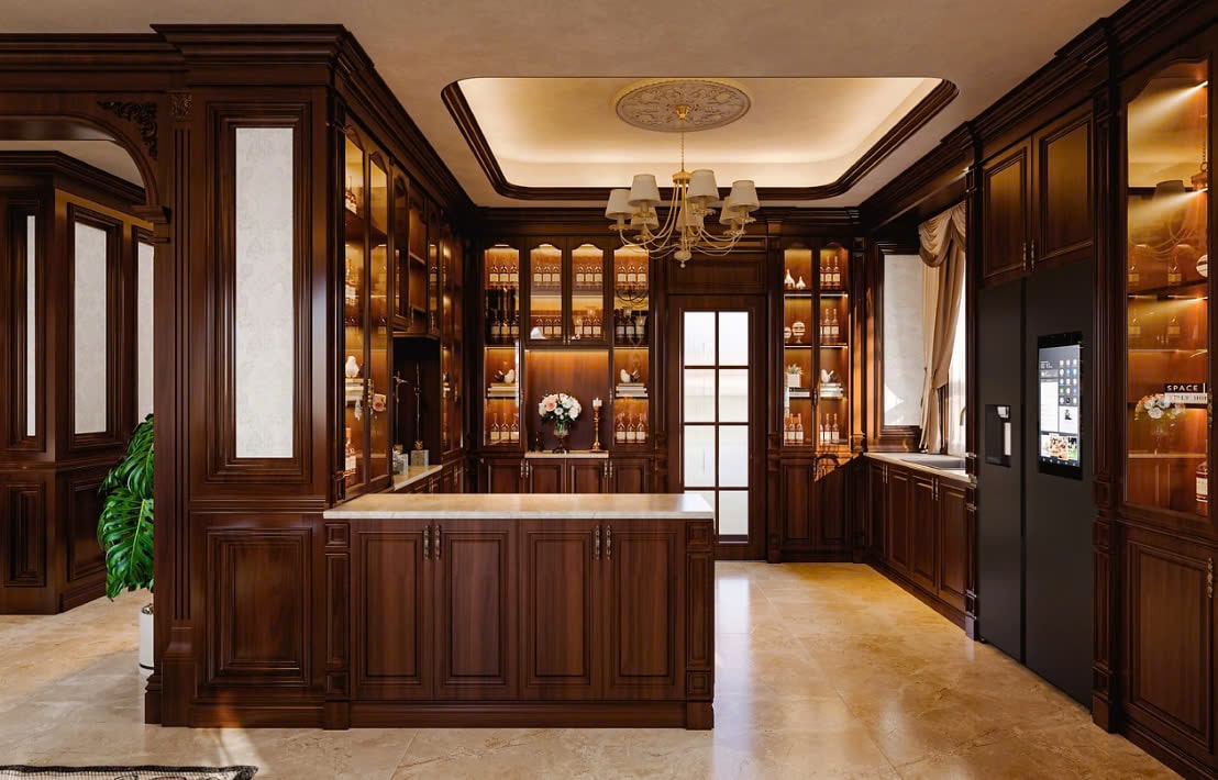 nội thất nhà phố Indochine