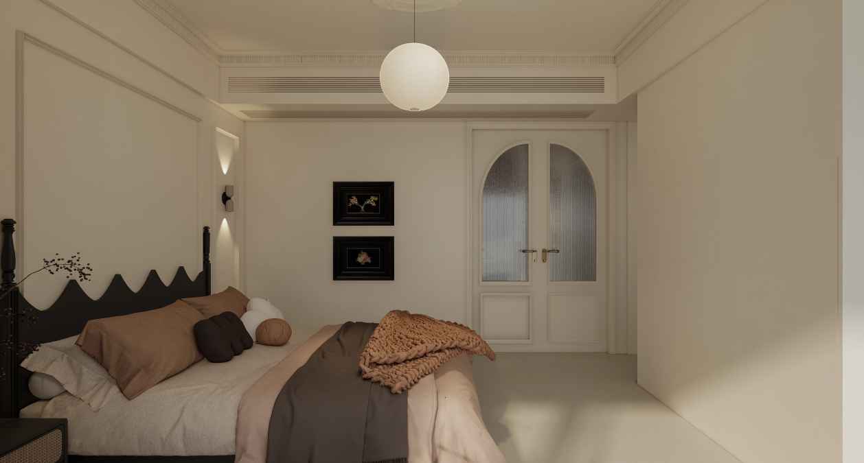 Phòng ngủ nội thất bo cong