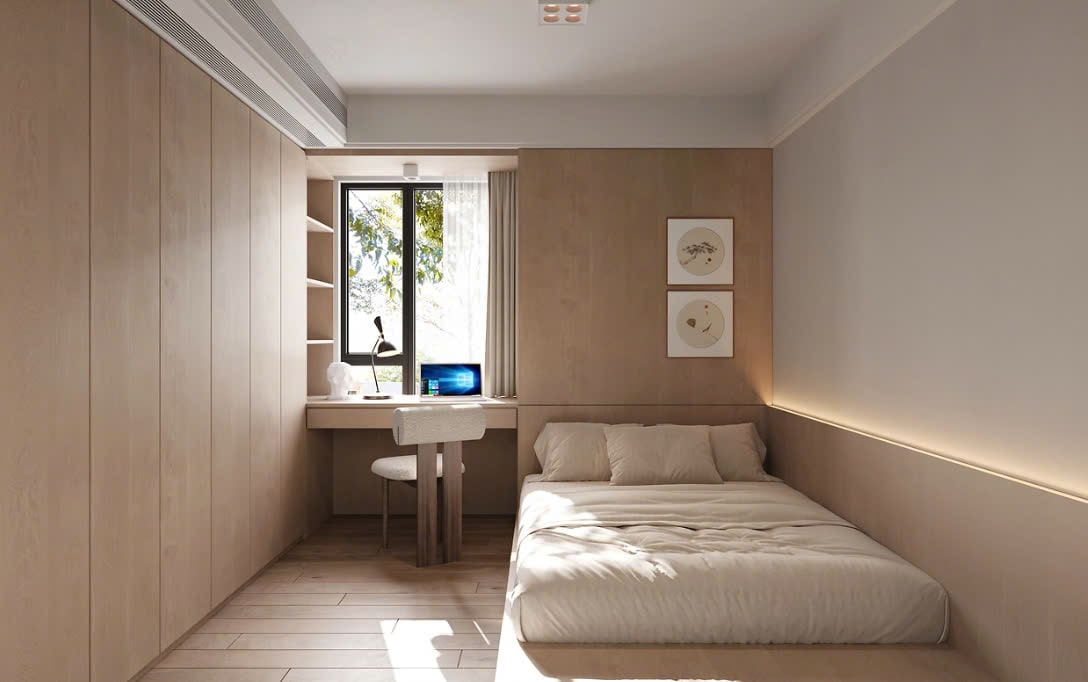 Phòng Ngủ Chung Cư mẫu phòng ngủ căn hộ