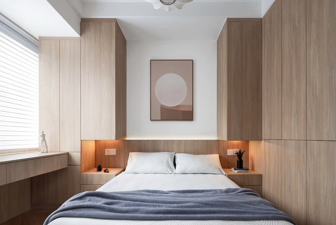 Phòng Ngủ Chung Cư nội thất phòng ngủ chung cư đẹp