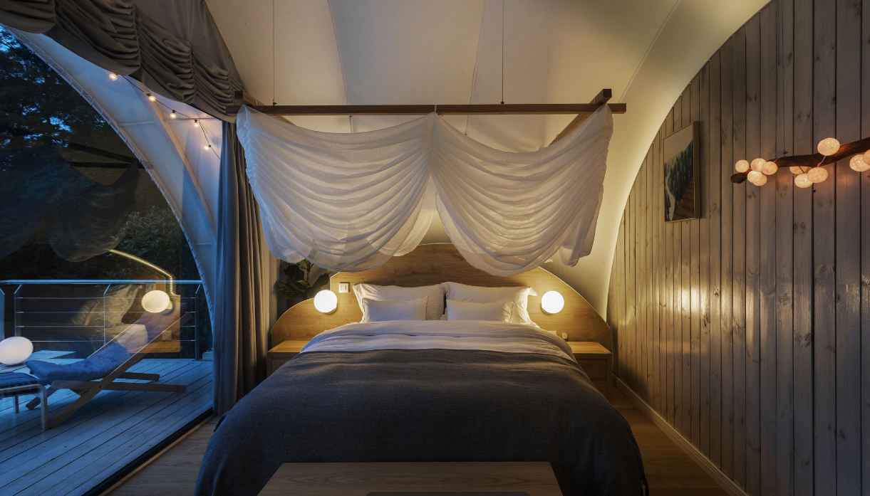 Phòng ngủ homestay giành cho cặp đôi