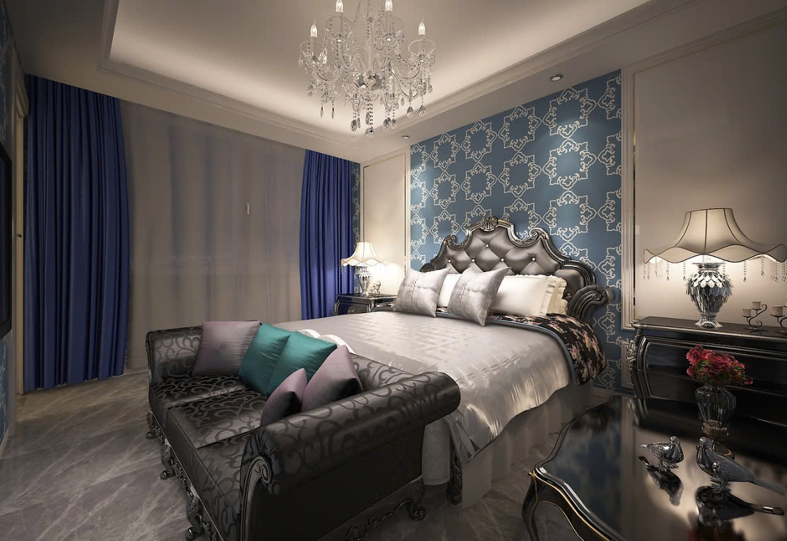 căn phòng màu xanh