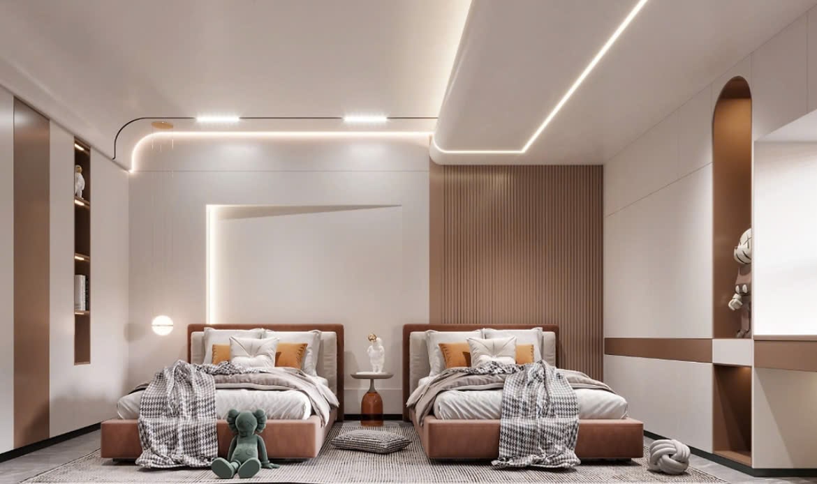 phòng ngủ cho 2 bé phòng cho 2 bé trai