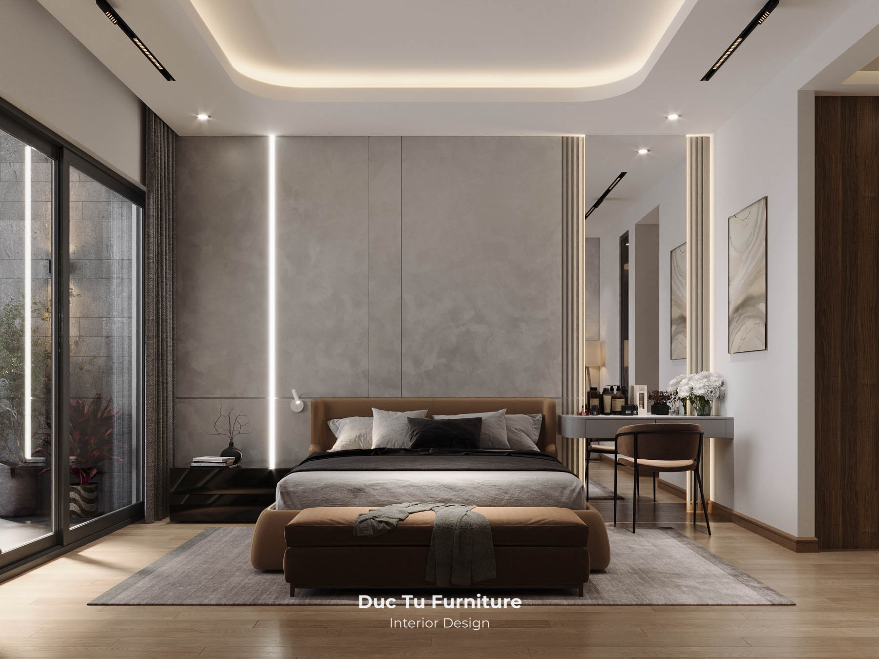 Bố trí đồ nội thất phòng ngủ 