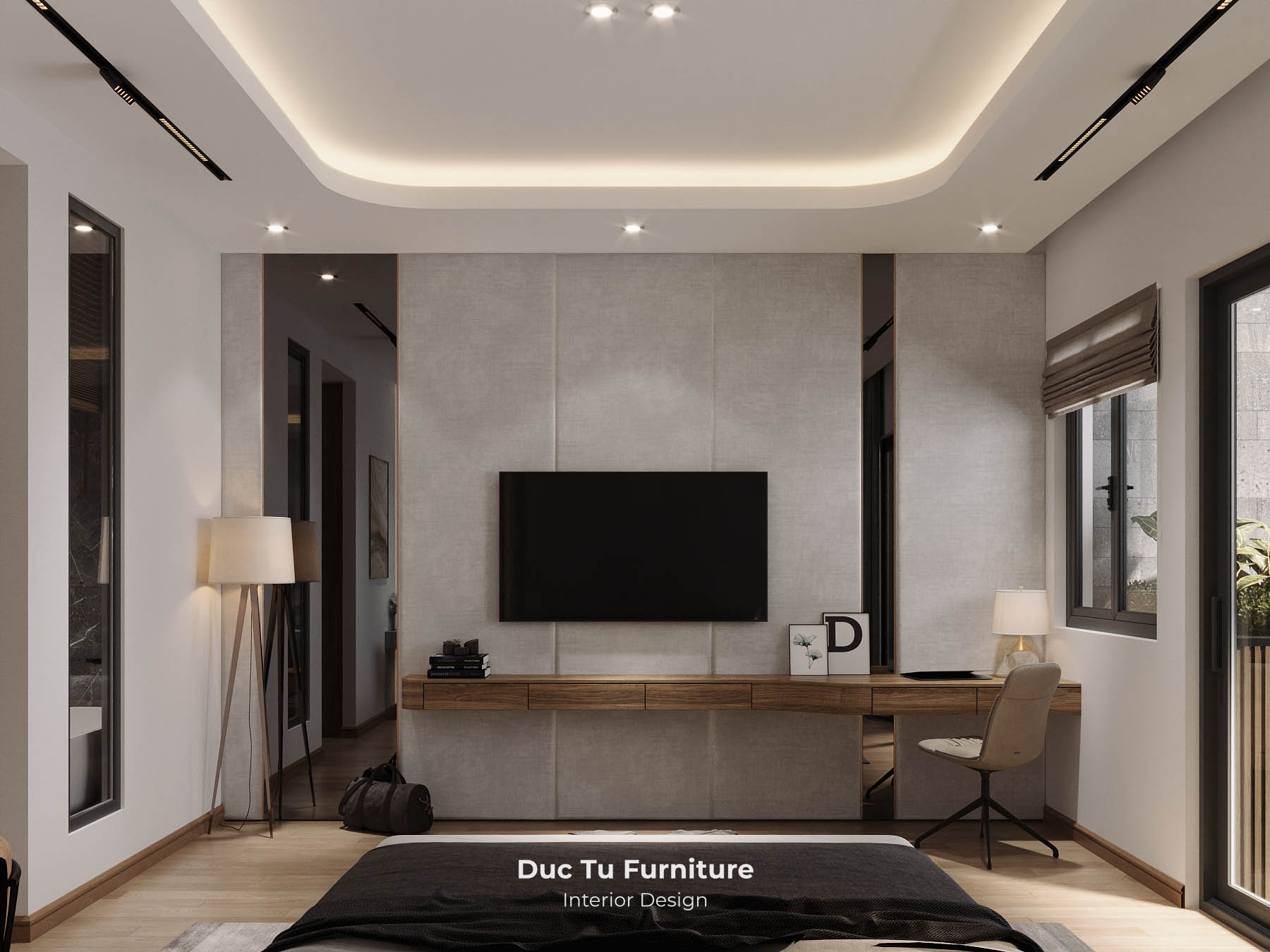 thiết kế nội thất phòng ngủ