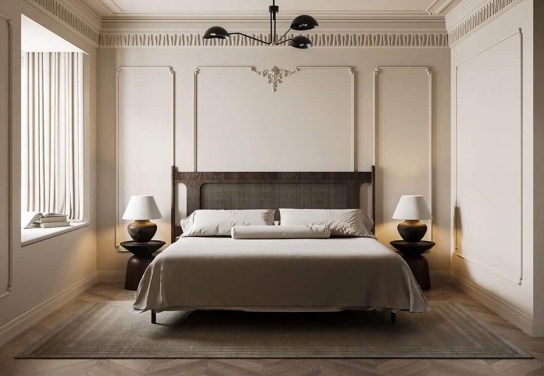 Nội Thất Phòng Ngủ Tân Cổ Điển