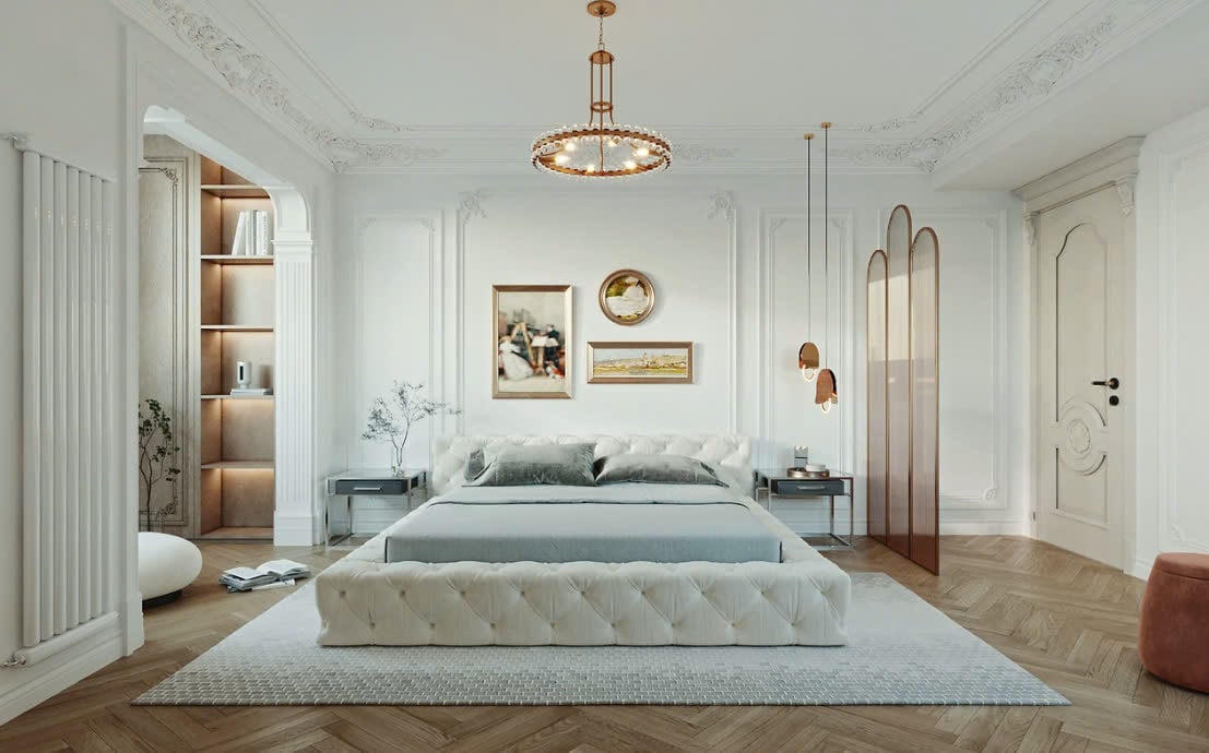 Nội Thất Phòng Ngủ Tân Cổ Điển