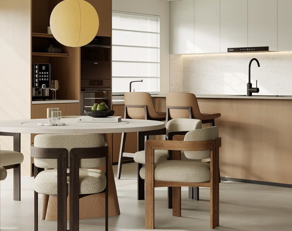 thiết kế nội thất nhà bếp