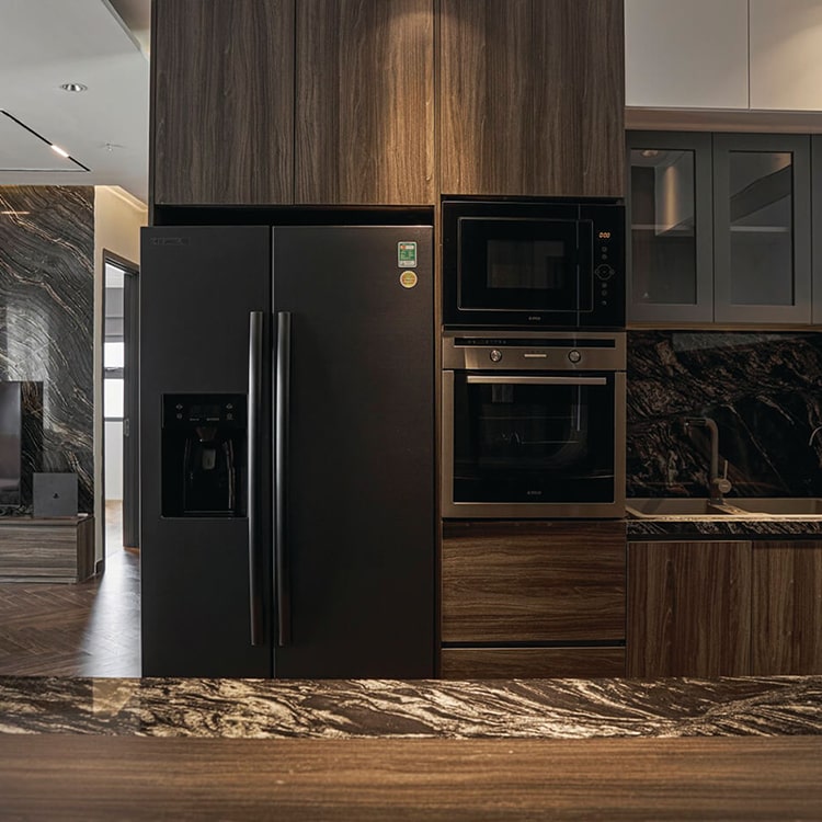 Cách bố trí phòng bếp đẹp Nội thất bếp hiện đại