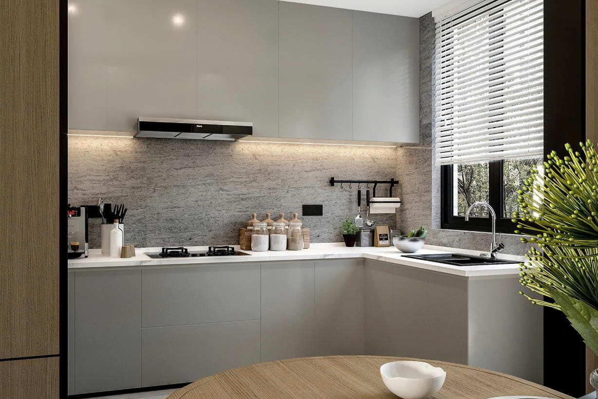 Cách bố trí phòng bếp đẹp Cách bố trí phòng bếp đẹp