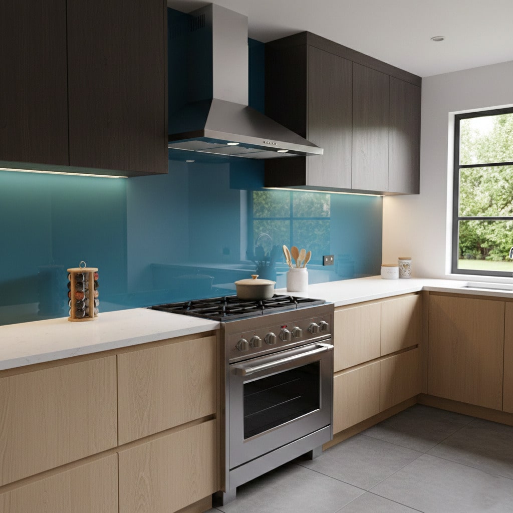 kính ốp tường bếp