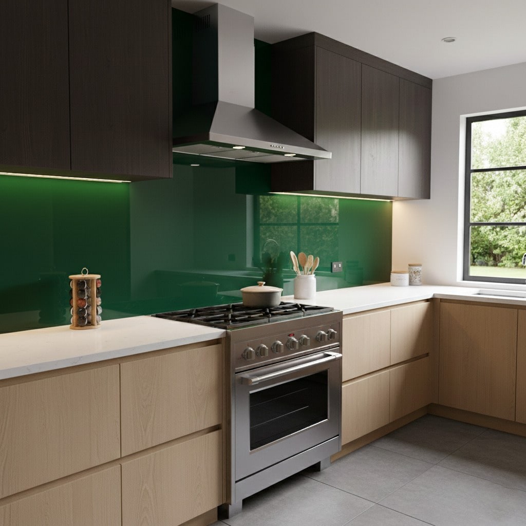 kính ốp tường bếp